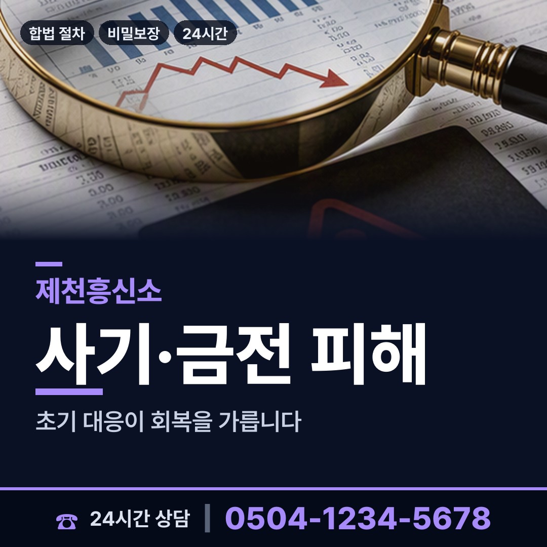 제천 청풍면 탐정고용 상담 안내